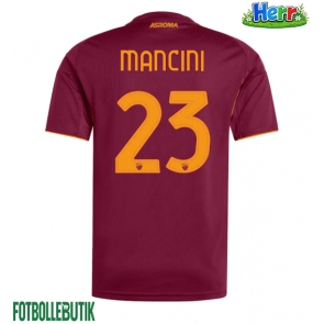 AS Roma Gianluca Mancini #23 Hemmatröja 2025-26 Kortärmad